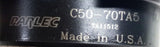Parlec C50-70TA5 CAT50 NumerTap 700 Tension Compression Tapping Chuck 5.5" Proj.