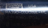 Sandvik RA390-032O32L-17L Coromill Shoulder Milling Cutter RH 1-1/4" Dia. 9" OAL