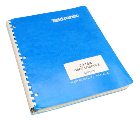 Tektronix 2215A Oscilloscope Service Instruction Manual 070-4735-00