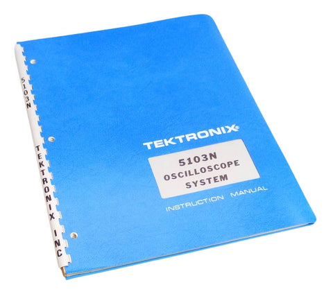 Tektronix 5103N Oscilloscope System Instruction Manual 070-1143-00