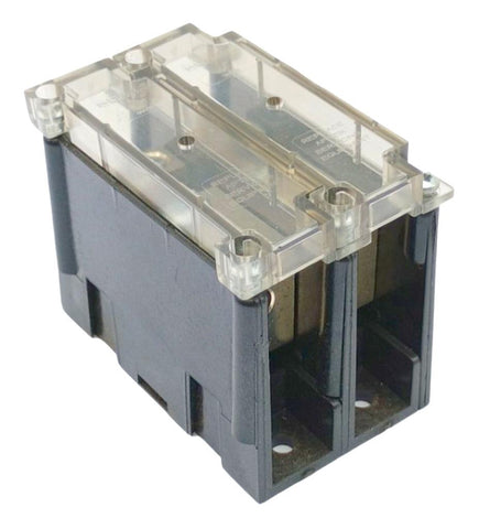 Ferraz Shawmut 63162 2-Pole Power Distribution Terminal Block 95A 600VAC