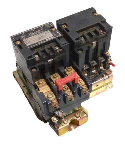Square D 8736SB04 Series A Reversing Magnetic Starter NEMA Size 0 3-5HP 600V Max