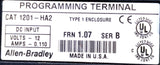 Allen-Bradley 1201-HA2 Ser. B HIM Programming Terminal Digital Speed Control 12V