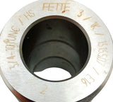 Fette 3/4-10 UNC HS Head Axial 3 Piece Thread Rolling Die Set 1k / 1515507 / E16