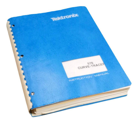 Tektronix 576 Curve Tracker Instruction Manual 070-0905-01 First Print NOV 1970