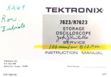 Tektronix 7623/R7623 Storage Oscilloscope Service Instruction Manual 070-1465-00