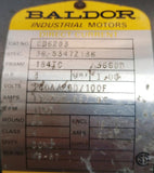 Baldor CD6203 DC Electric Motor 3HP 180V 1750RPM Class H 184TC Frame Brushed