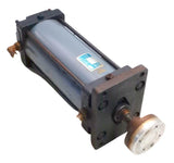 Miller Fluid Power Model P Pneumatic Cylinder 4" Bore 7" Stroke 125 PSI