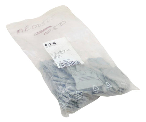 Eaton XBACUT10 Terminal Block End Cover For 5.2mm Blocks XB Gray - Pack of (50)
