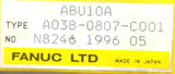 Fanuc ABU10A 10-Slot I/O Module Base Unit A03B-0807-C001
