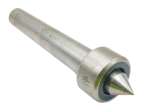 Riten 12410 Live Center Standard Point Taper Shank  2-1/8" Head Diameter 1000RPM