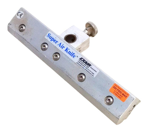 Exair 110009 Aluminum Super Air Knife 1/4" NPT 9" Length 250PSIG Max 303 SS