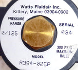 Watts R384-02CP Pneumatic Regulator 1/4" NPT 0-125PSI Range 300PSIG Max