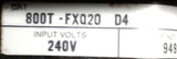 Allen-Bradley 800T-1TZ Push Button Enclosure W/ 800T-FXQ20 Red Emerg Stop Button