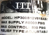 ITT Conoflow HP300S12V61SABG Adj. High Pressure Regulator 10000PSI Max Supply