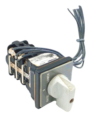 Entralec VY10 Rotary Cam Switch 3-Position 10A 600VAC 3-Phase
