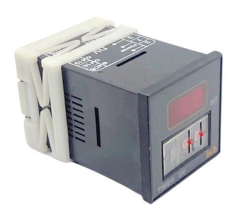 B&B Milano DV406 Timer Counter 24VDC 2-Digit 240VAC 8-Pin 3A Plastic
