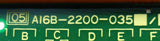 Fanuc A16B-2200-035 Graphic/MPG Circuit Board