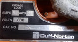 Duff-Norton DN4-25-G Coffing Cord Reel 25 Ft. 12A 14AWG 600V - Orange