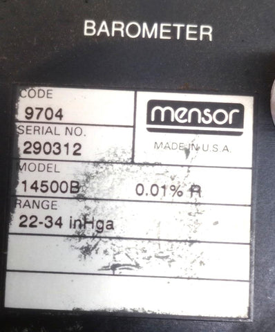 Mensor 14500B Barometer 22-34
