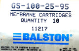 Balston GS-100-25-95 OEM Replacement Coalescing Membrane Filter Element