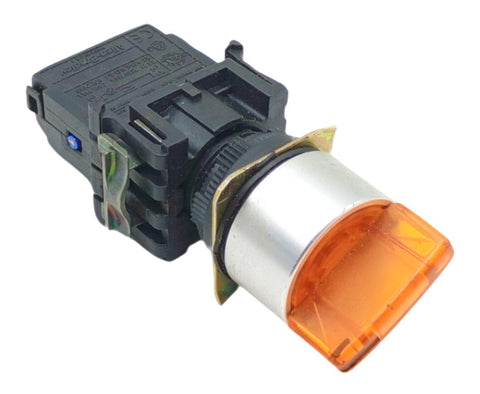 Allen-Bradley 800E-4D0 Series A Illuminated 2-Position Orange Selector Switch