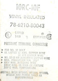 Thomas & Betts 10RC-10F Sta-Kon Fork Terminal 12AWG CU #10 Bolt - Box of (50)