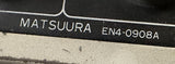 Matsuura CNC Operator Control w/ Yasnac Display EN4-0908A EN4-1009A
