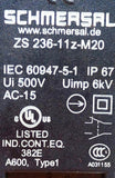 Schmersal ZS 236-11Z-M20 Plunger Limit Switch 500V 6kV IP67