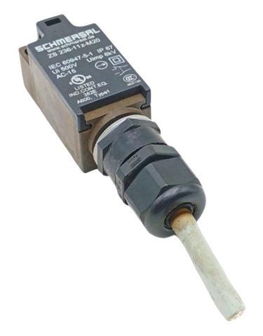Schmersal ZS 236-11z-M20 Plunger Limit Switch 500V 6kV IP67