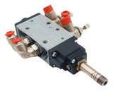 Univer AC-7500 Solenoid Spring Valve 5/2 1/8"BSP Mixed Thread