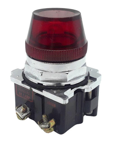 Eaton 10250T34R Red Pilot Light 120 VAC 50-60Hz 6.3V Nema 4/4X-13