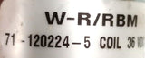 White Rodgers 71-120224-5 DC Powered Solenoid Valve 36VDC Coil