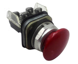 Allen Bradley 800TD Ser. N Red Mushroom Head Push Button 4/13 30.5mm