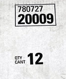 Pallet of 1200 Tek Bond White 100% Silicone Caulk Adhesive Kitchen & Bath 10.1OZ