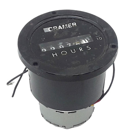 Cramer 635G-AA Panel Mount Timer 10071 Round Non-Resettable 115 VAC 0 S