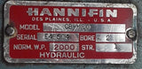 Hannifin CB-H10 E48504 Hydraulic Cylinder 2" Bore 1 STR 2000 Norm WP