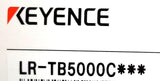 Keyence LR-TB5000C Laser Sensor 5mm Range 20-30VDC 4-Pin W/ M12 Connector Cable