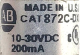 Allen Bradley 872C-DX03-D4 Proximity Sensor 10-30 VDC 200mA Ser C