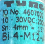 Turck BI4-M12-AP6X-H1141 Proximity Sensor Embeddable Inductive10-30VDC 200mA