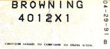 Browning 4012x1 Bore Sprocket W/ Keyway 1In Bore 12 Teeth