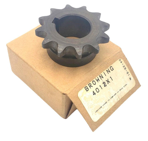 Browning 4012x1 Bore Sprocket W/ Keyway 1In Bore 12 Teeth