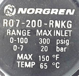 Norgren R07-200-RNKG Pressure Regulator .3-7Bar G1/4 ISO G Parallel