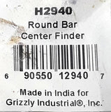 Grizzly H2940 Round Bar Center Finder Tool 3/8" Mill Shank Steel