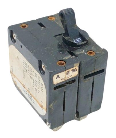 Airpax UPG11-1-66-153-01 2-Pole Circuit Breaker 15A 250V 50/60HZ