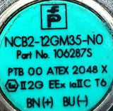 Pepperl+Fuchs NCB2-12GM35-N0 Inductive Sensor 8VDC 2mm Operating Distance
