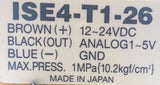 SMC ISE4-T1-26 Pressure Switch 12-24V Analog 1-5V GND 1MPa Maximum Pressure