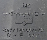Festo LRMA-QS-4 Pneumatic Regulator 1-8 Bar Range Through Hole Mount