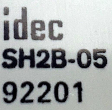 Idec RH2B-UDC24V Compact Power Relay With Contact Block SH2B-05 DPDT C