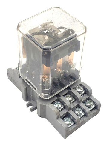 Potter & Brumfield KUP-14D15-24 Relay 3A-10A 24VDC 120-600VAC With Contact Block